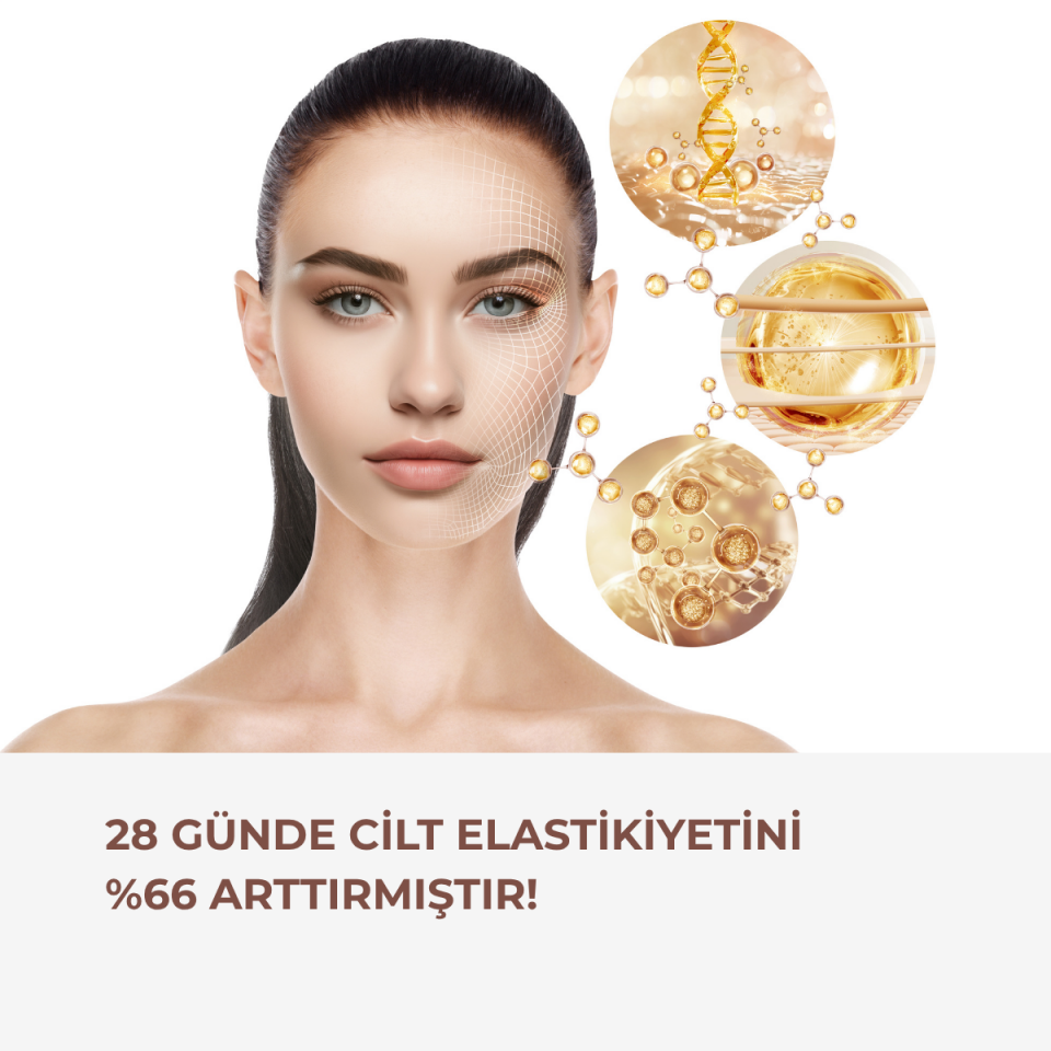 Yaşlanma Karşıtı Yoğun Nemlendirici ve Aydınlatıcı Kolajen Peptit Cilt Bakım Kremi 50 ml