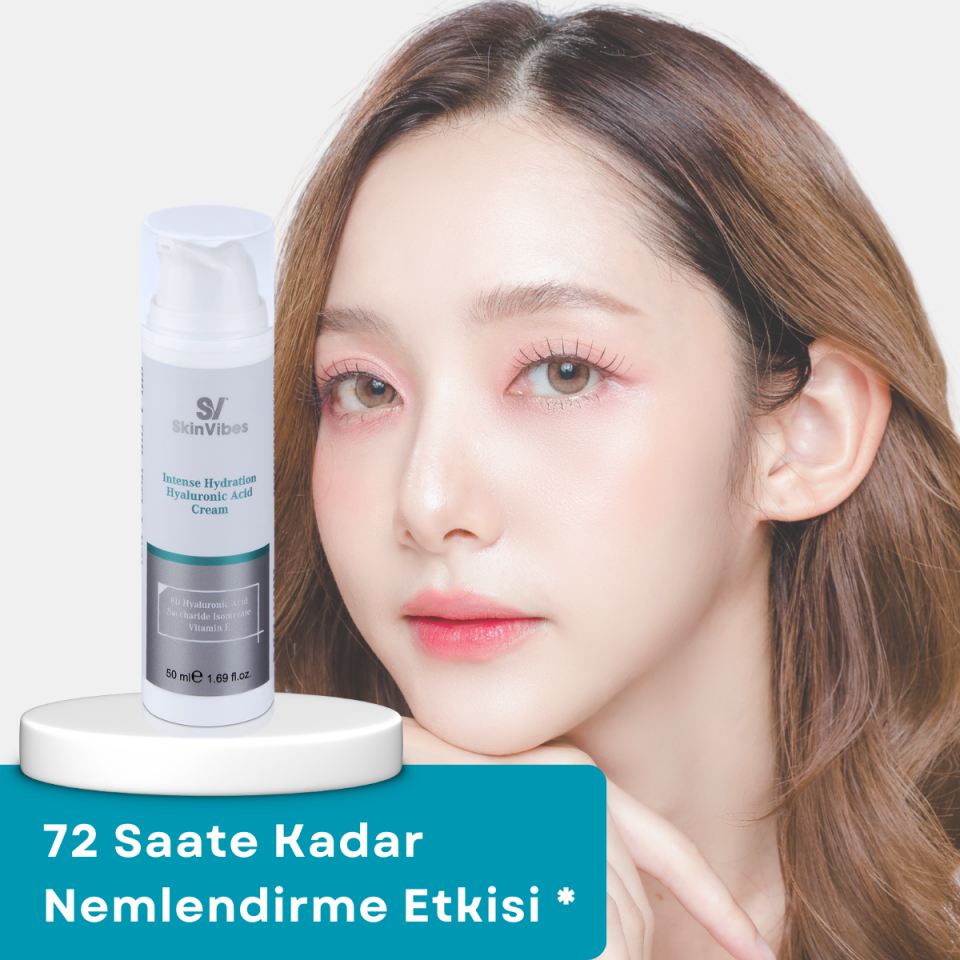 Yoğun Nemlendirici 8D Hyaluronik Asit Cilt Bakım Kremi 50 ml