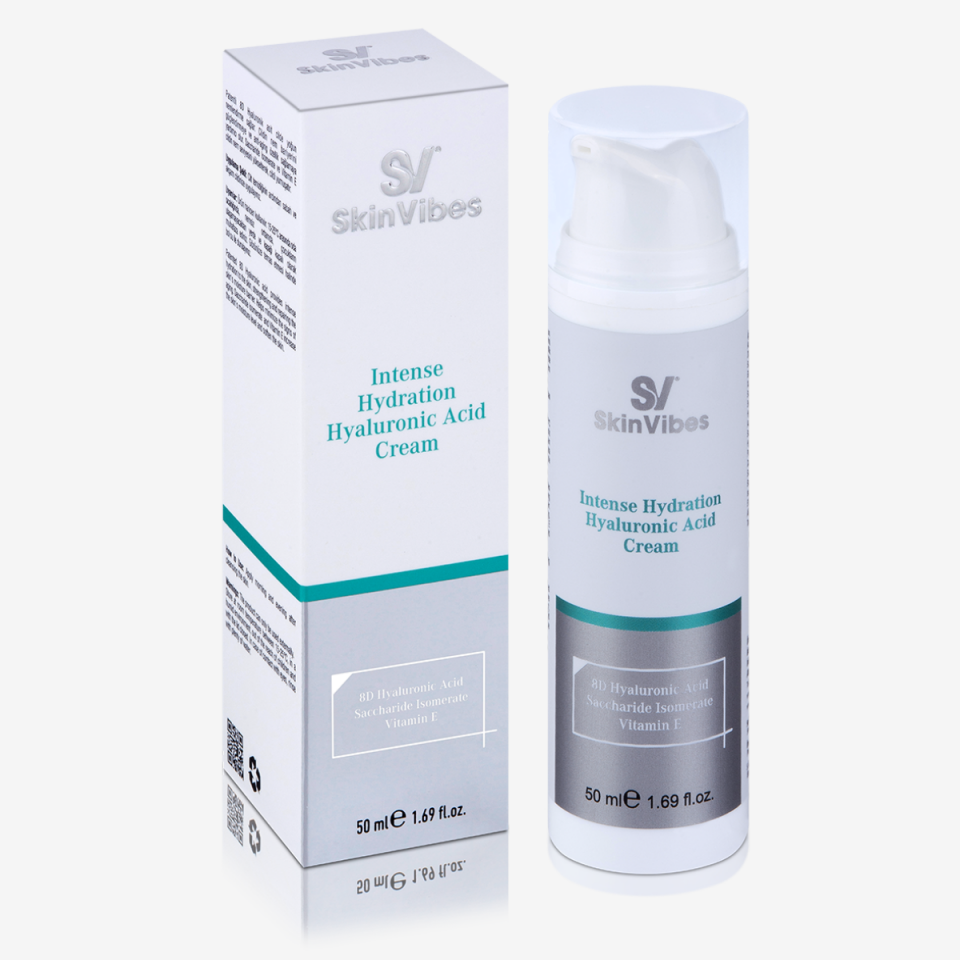 Yoğun Nemlendirici 8D Hyaluronik Asit Cilt Bakım Kremi 50 ml