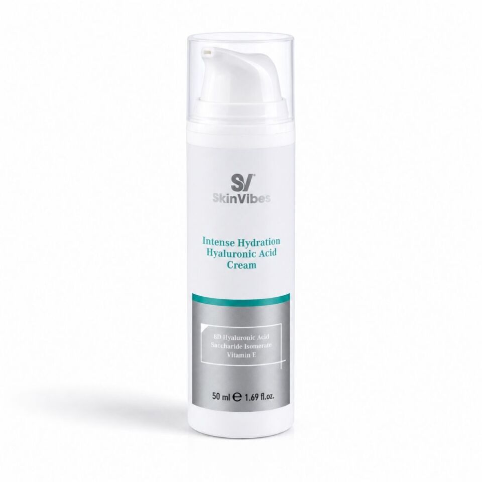 Yoğun Nemlendirici 8D Hyaluronik Asit Cilt Bakım Kremi 50 ml