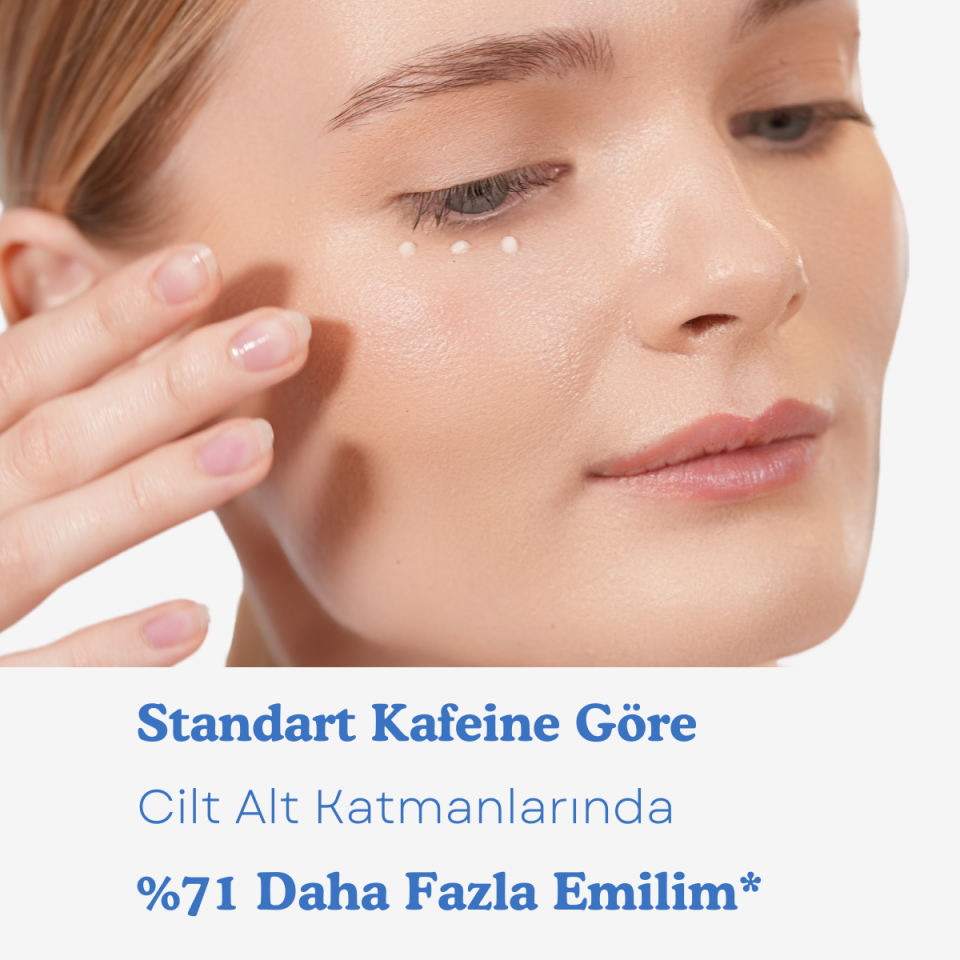 Aydınlatıcı ve Torbalanma Karşıtı Lipozomal Kafein Göz Çevresi Kremi 15 g