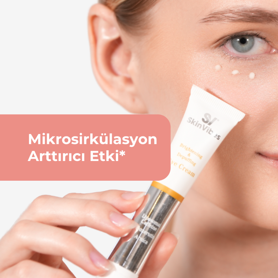 Aydınlatıcı ve Torbalanma Karşıtı Lipozomal Kafein Göz Çevresi Kremi 15 g