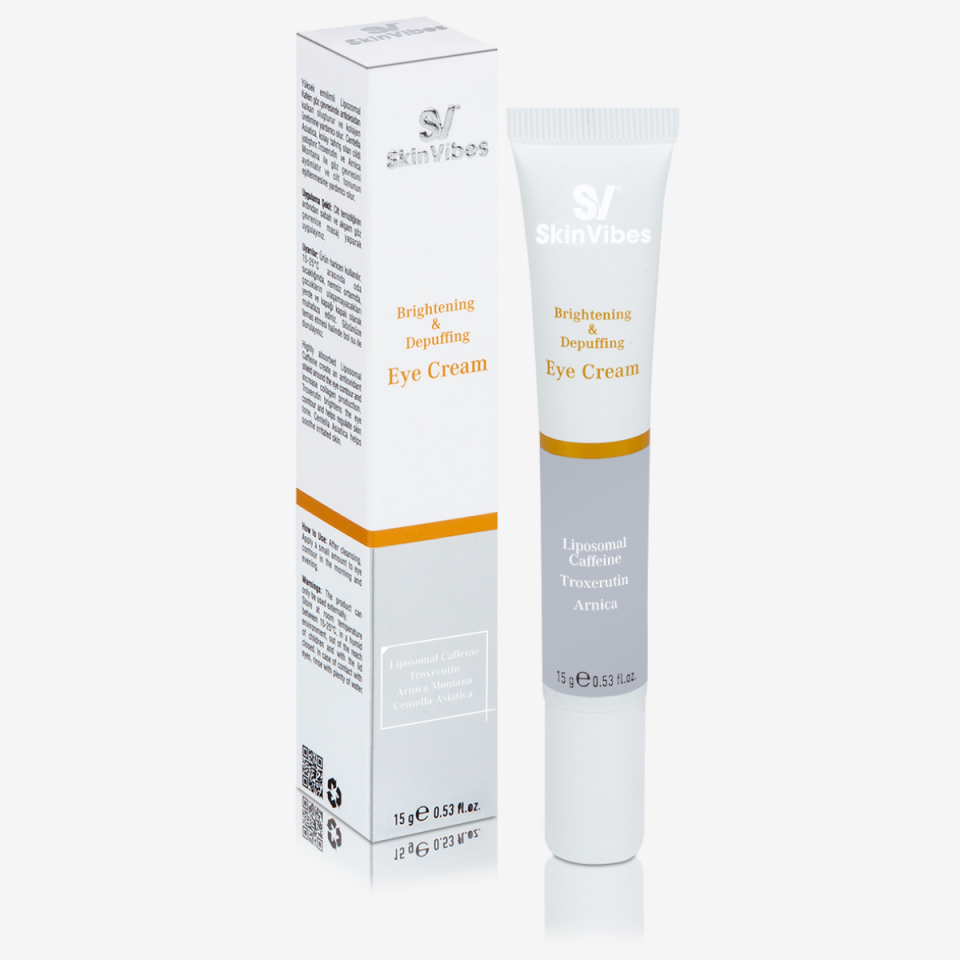 Aydınlatıcı ve Torbalanma Karşıtı Lipozomal Kafein Göz Çevresi Kremi 15 g
