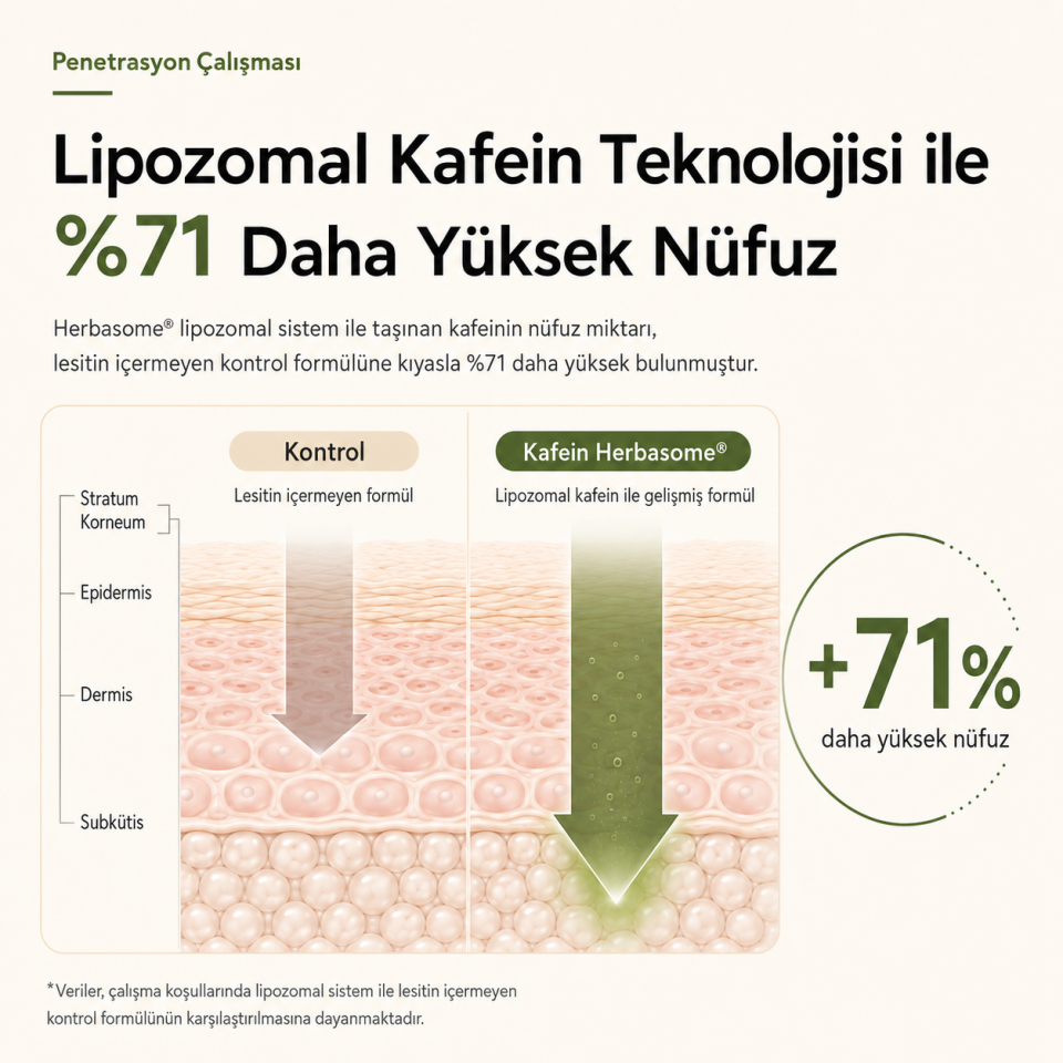 Aydınlatıcı ve Torbalanma Karşıtı Lipozomal Kafein Göz Çevresi Kremi 15 g