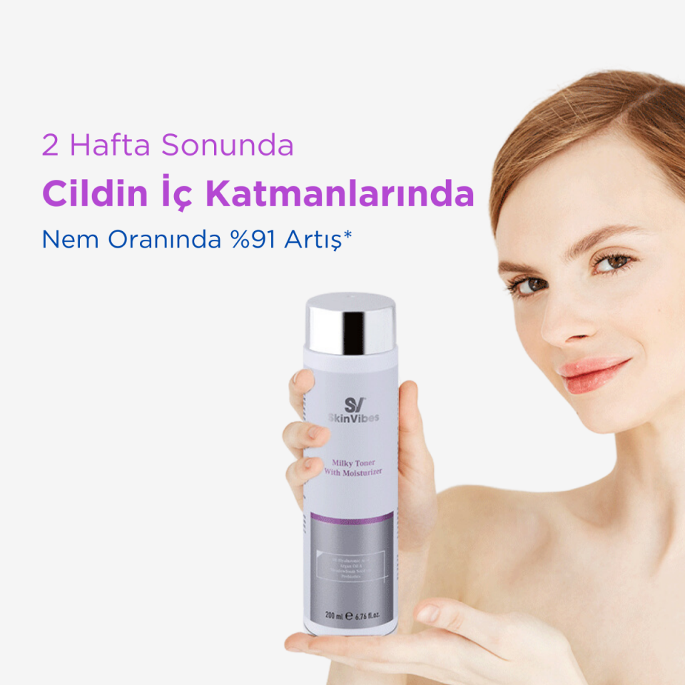 Yoğun Nemlendirici Süt Tonik  200 ml