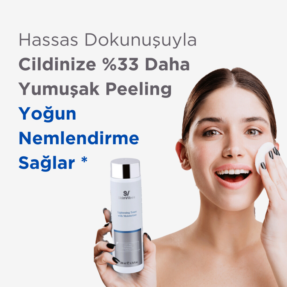 Aydınlatıcı, Canlandırıcı ve Gözenek Sıkılaştırıcı AHA Tonik 200 ml