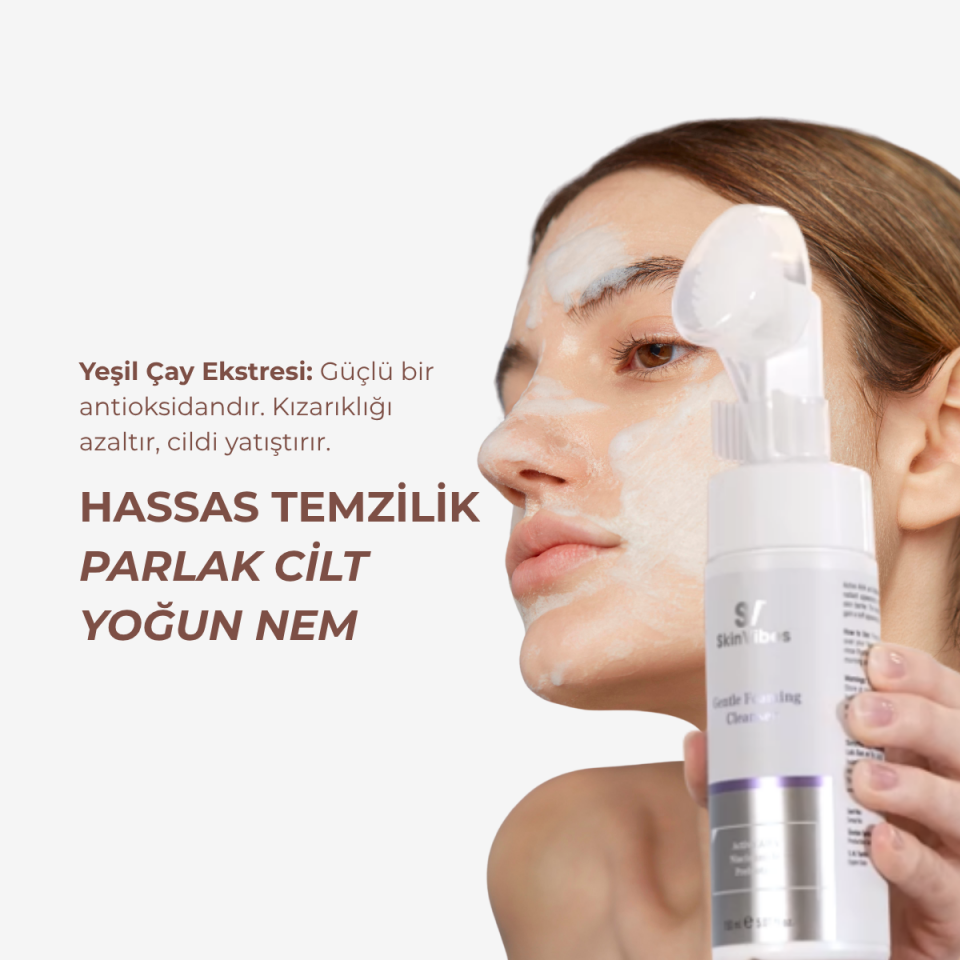 Aydınlatıcı ve Nemlendirici Yüz Yıkama Köpüğü 150 ml