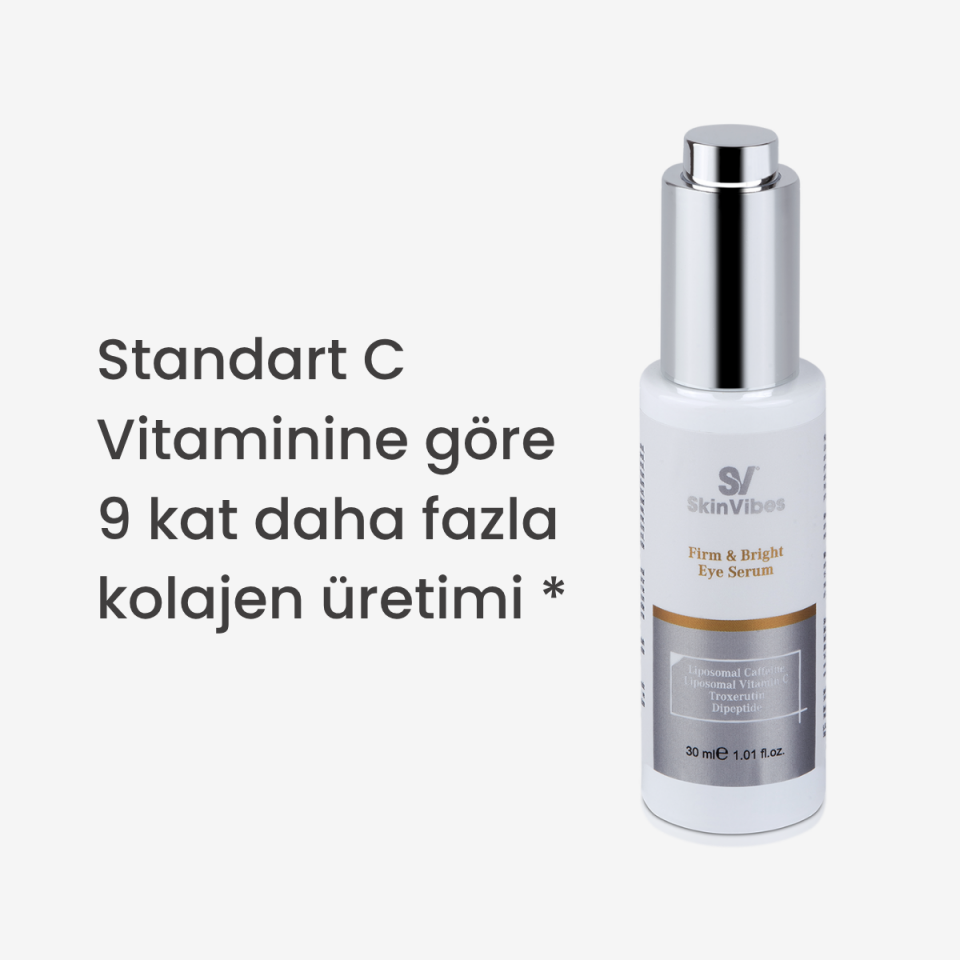 Aydınlatıcı ve Sıkılaştırıcı Troxerutin Göz Çevresi Serumu 30 ml