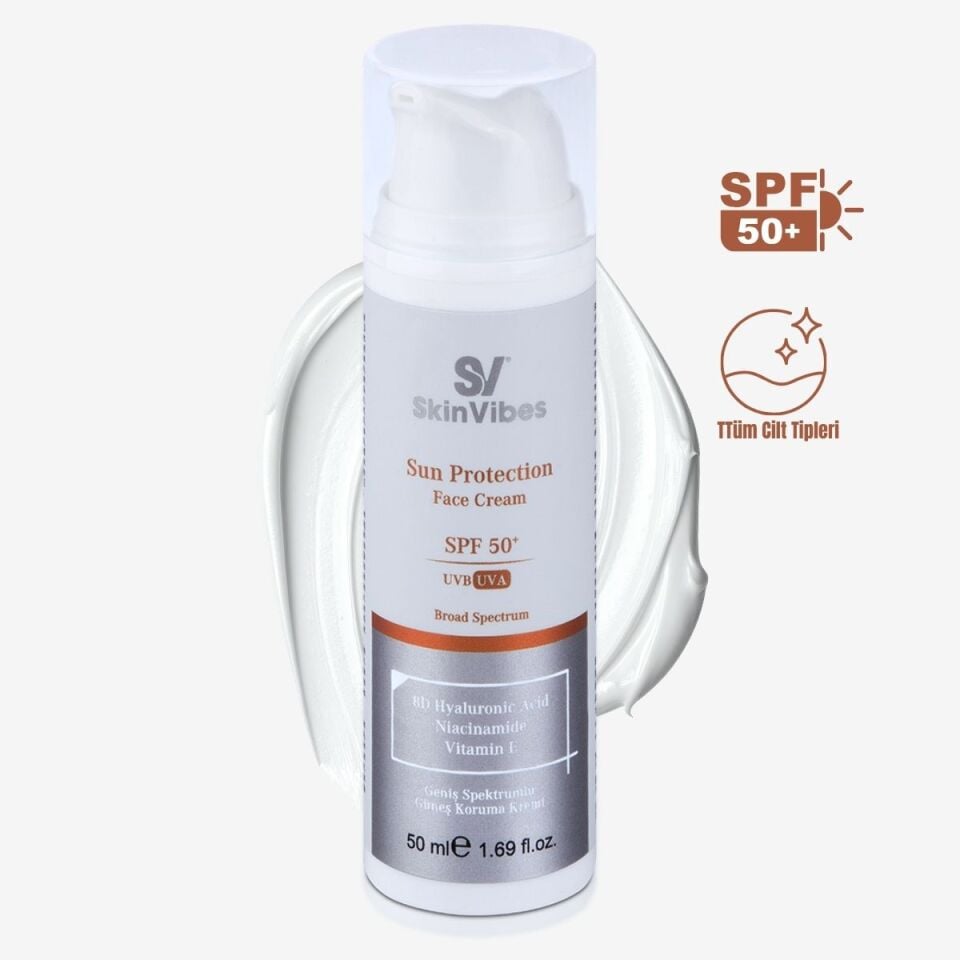 Leke Önleyici ve Nemlendirici Güneş Koruyucu Krem SPF 50+, 50 ml