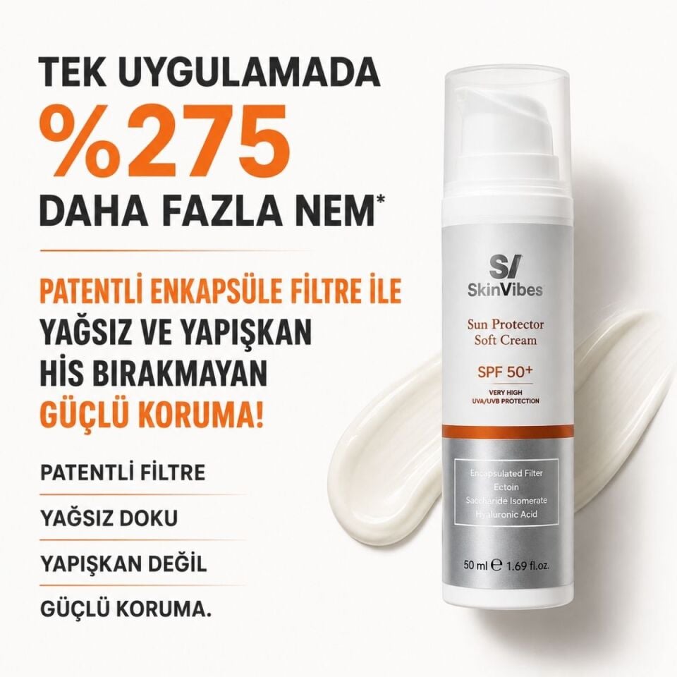 Leke Önleyici ve Nemlendirici Güneş Koruyucu Krem SPF 50+, 50 ml
