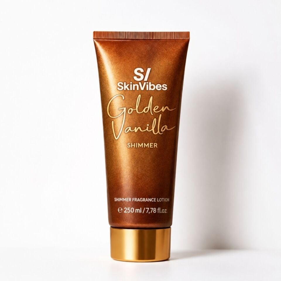 Golden Vanilla Parfümlü ve Işıltılı Vücut Losyonu 230 ml