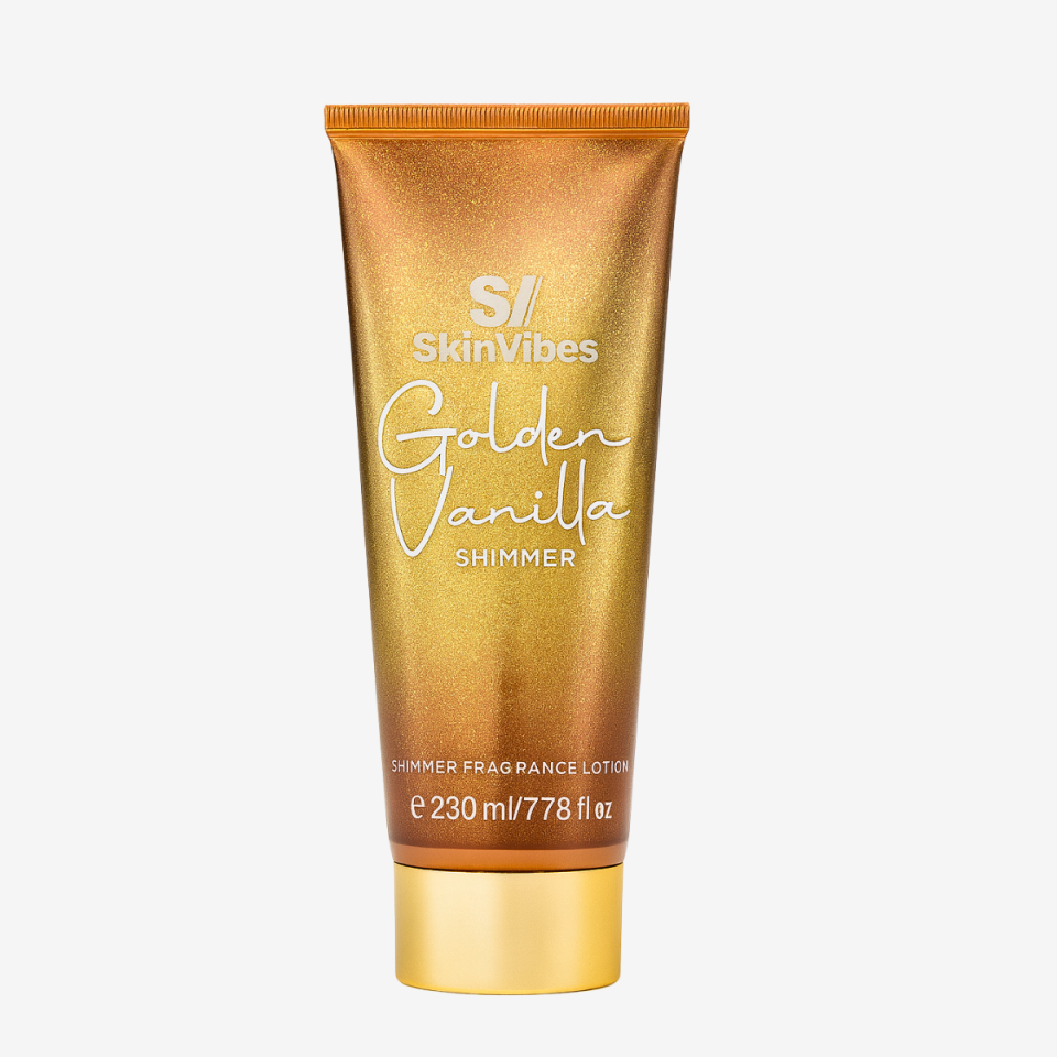 Golden Vanilla Parfümlü ve Işıltılı Vücut Losyonu 230 ml