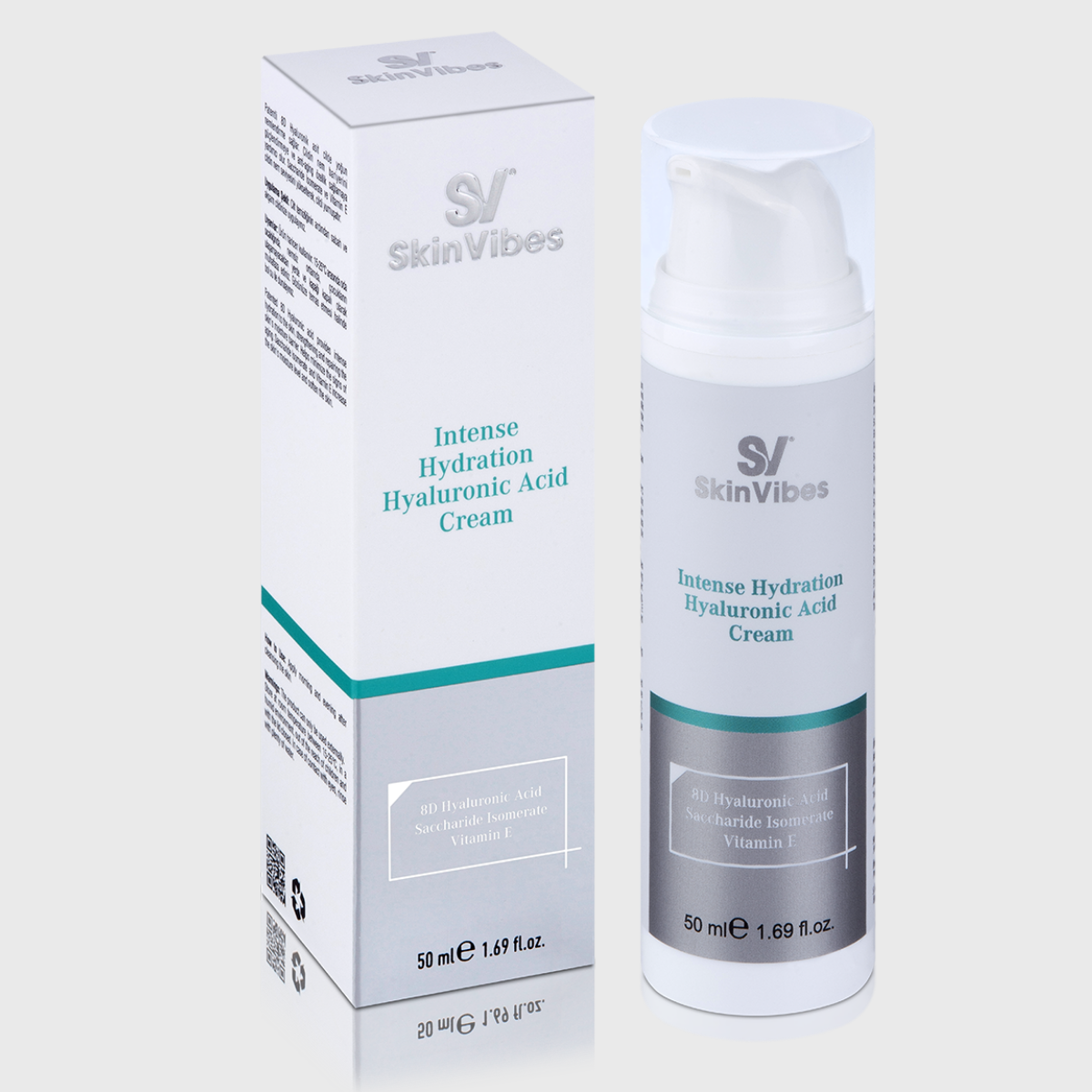  Yoğun Nemlendirici 8D Hyaluronik Asit Cilt Bakım Kremi 50 ml